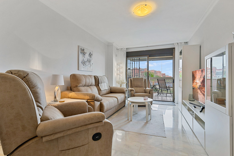  Stylish two-bedroom house with sea views in Carvajal.