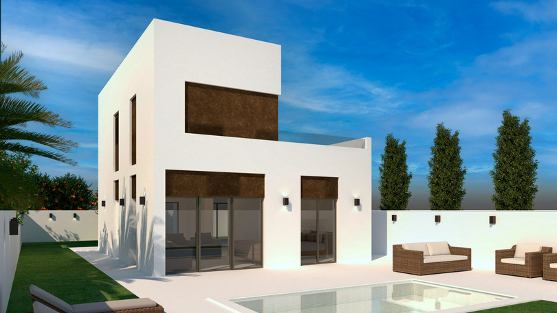 A magnificent  villa with three bedrooms